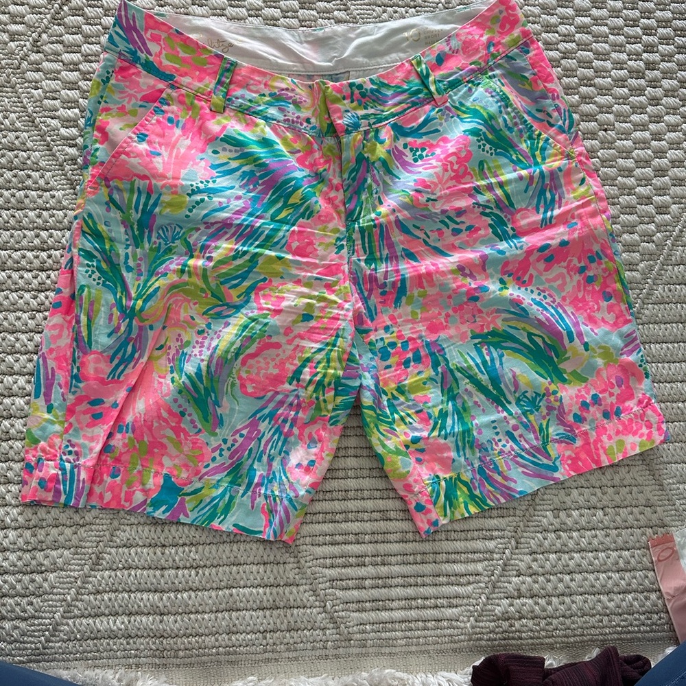 Lilly Pulitzer Colorful Floral Women's Shorts